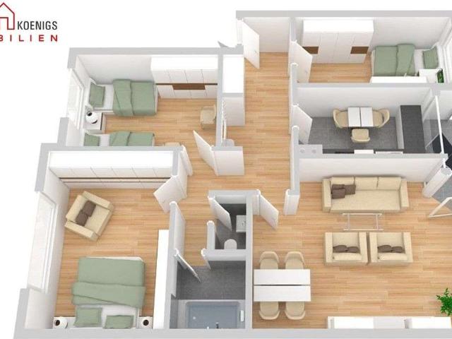 Wohnung zum Kaufen in Meerbusch 330.000,00 EUR 91 m²