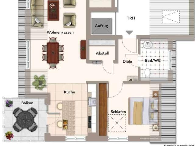 Wohnung zum Kaufen in Memmingerberg 599.000,00 EUR 114.03 m²