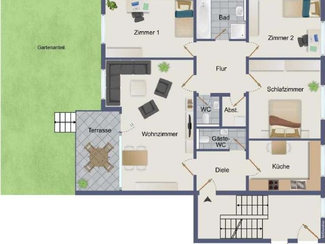 Wohnung zum Kaufen in Müllheim 435.000,00 EUR 101.59 m²