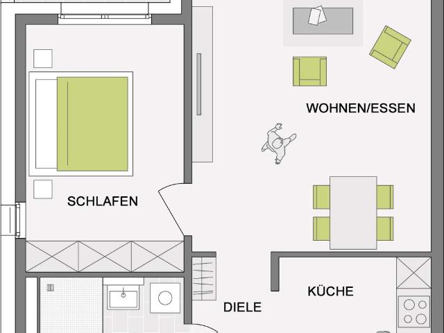 Wohnung zum Kaufen in Murrhardt Fornsbach 328.500,00 EUR 63.2 m²