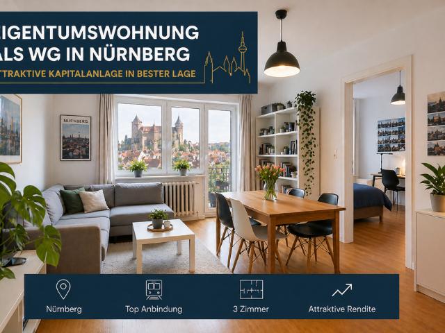 Wohnung zum Kaufen in Nürnberg 335.000,00 EUR 67 m²