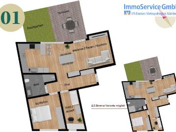 Wohnung zum Kaufen in Nürnberg 539.998,65 EUR 79.47 m²