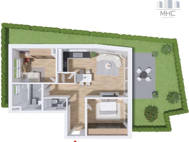 Wohnung zum Kaufen in Schwäbisch Gmünd 356.600,00 EUR 69.9 m²