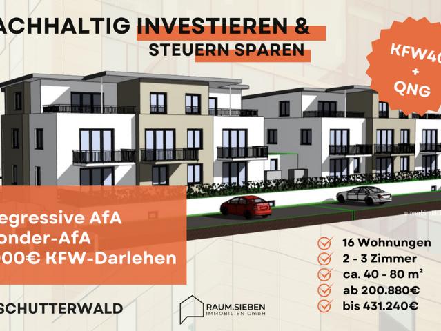 Wohnung zum Kaufen in Schutterwald 329.900,00 EUR 68.03 m²