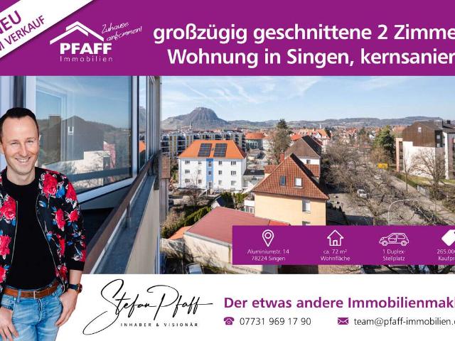 Wohnung zum Kaufen in Singen 265.000,00 EUR 72 m²