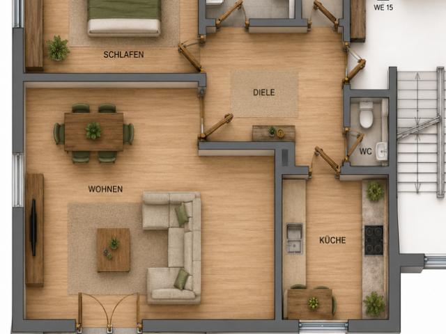 Wohnung zum Kaufen in Potsdam 298.000,00 EUR 58 m²