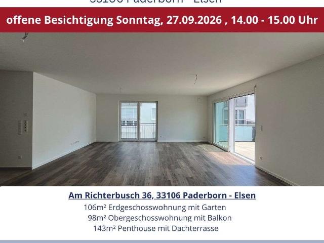 Wohnung zum Kaufen in Paderborn Elsen 499.900,00 EUR 98 m²