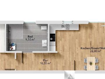 Wohnung zum Kaufen in Weikersheim 319.430,00 EUR 75.16 m²