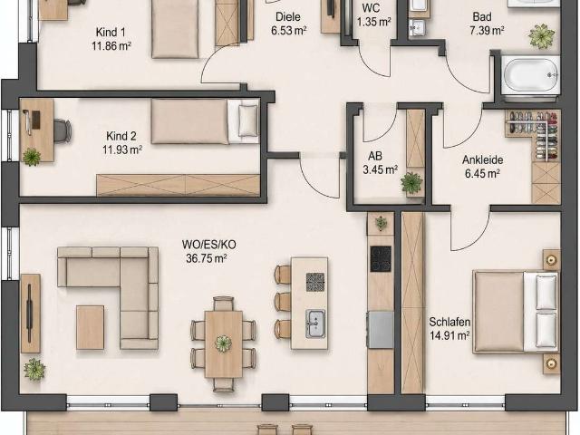 Wohnung zum Kaufen in Weikersheim 379.000,00 EUR 104 m²