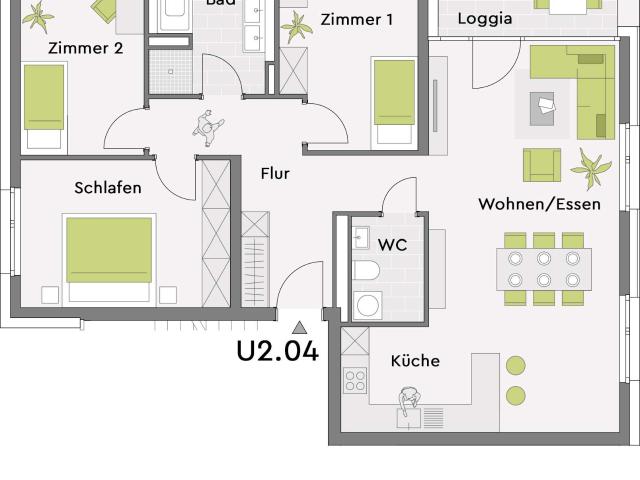 Wohnung zum Kaufen in Weinstadt Endersbach 669.600,00 EUR 101.76 m²