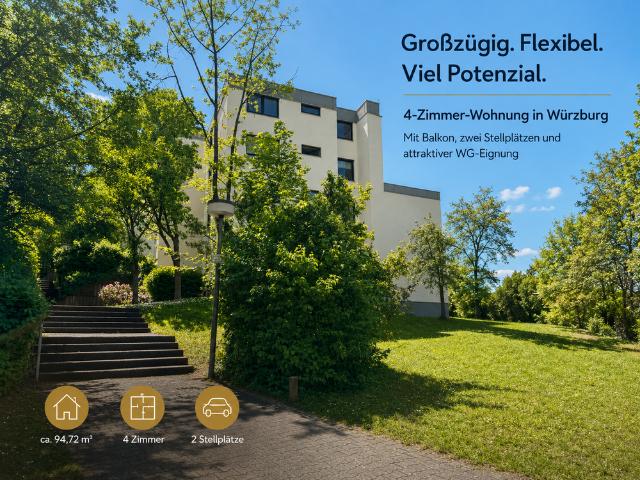 Wohnung zum Kaufen in Würzburg 360.000,00 EUR 94.72 m²