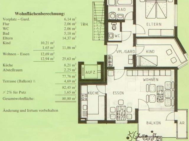Wohnung zum Kaufen in Tamm 298.000,00 EUR 80.8 m²