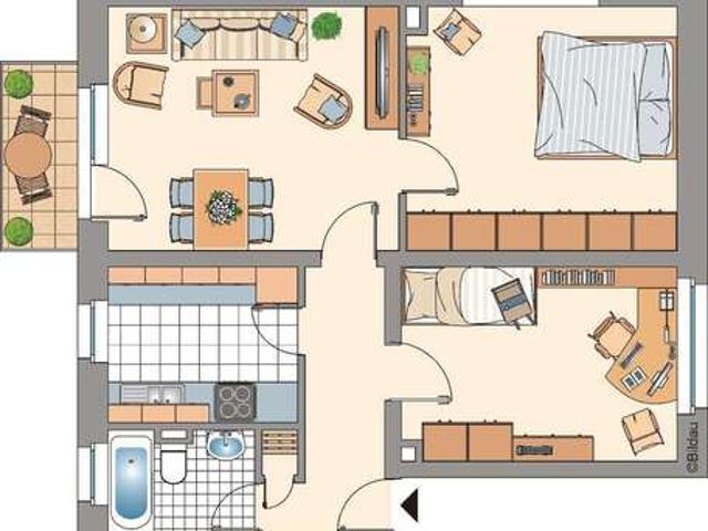 Wohnung zum Mieten in Gelsenkirchen 469,00 € 61.01 m²