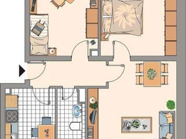 Wohnung zum Mieten in Gelsenkirchen 499,00 € 61.05 m²