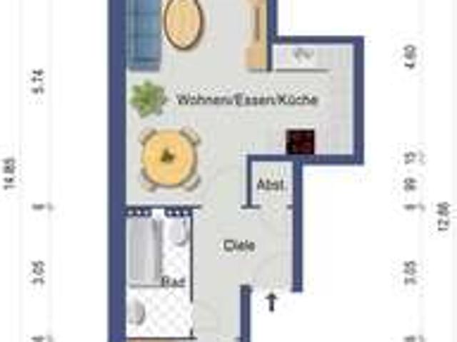 Wohnung zum Mieten in Düsseldorf 900,00 € 45.1 m²
