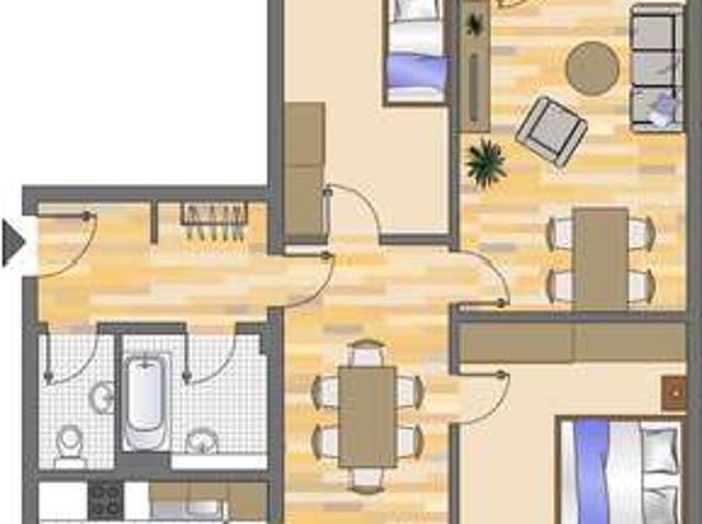 Wohnung zum Mieten in Düsseldorf 1.004,00 € 80 m²