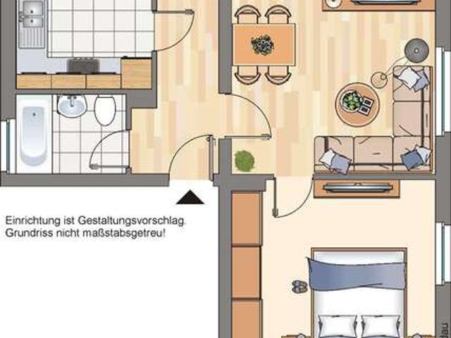 Wohnung zum Mieten in Recklinghausen 399,00 € 43.13 m²