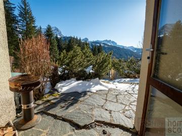 Frience, Gryon, Bezirk Aigle, Waadt - Terrasse