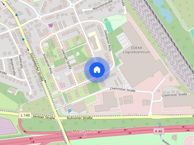 Wohnung, 02. OG, links, Wilhelm Müller Str. 16