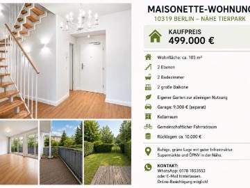 Wohnung 103 m2 in Lichtenberg Berlin