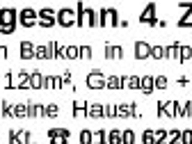Wohnung 120m² in 97904 Dorfprozelten