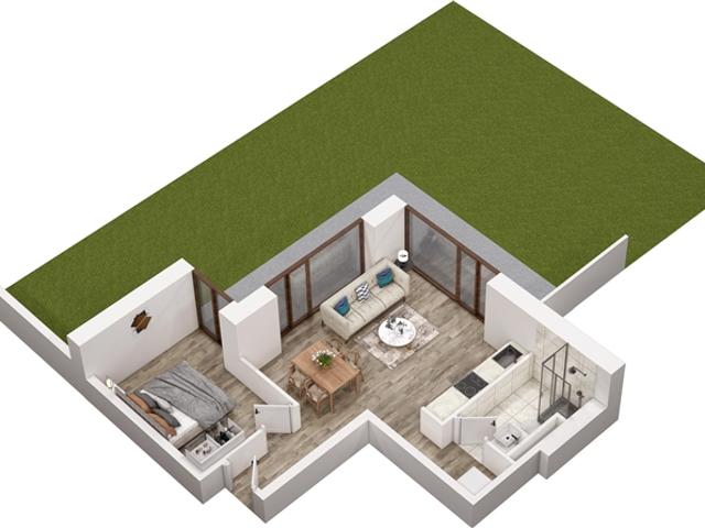 Wohnung 2.5 Zimmer neu von hohem Ansehen in der Hauptresidenz