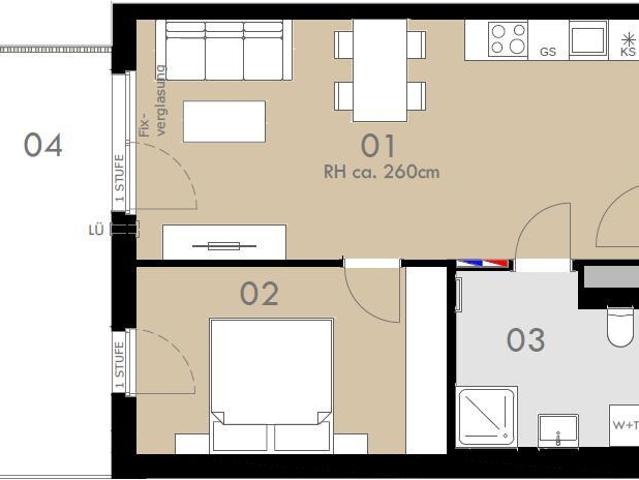 Wohnung 2 Schlafzimmer Zu Vermieten St. Pölten AUT 792 ELS102368420