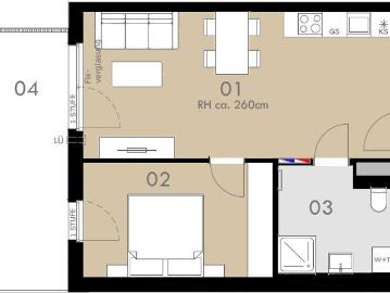 Wohnung 2 Schlafzimmer Zu Vermieten St. Pölten AUT 792 ELS102368420