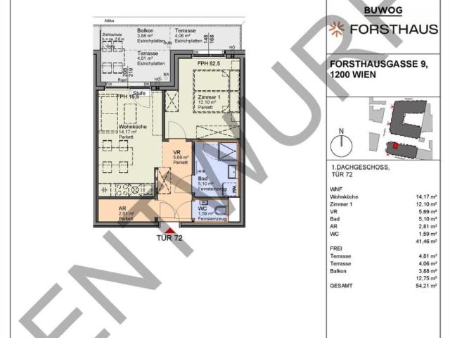 Wohnung 2 Schlafzimmer Zu Verkaufen Wien Wien 265000 ES105470546