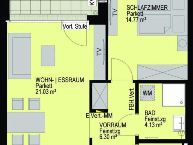Wohnung 2 Schlafzimmer Zu Verkaufen Wien Wien 344800 ES105187649