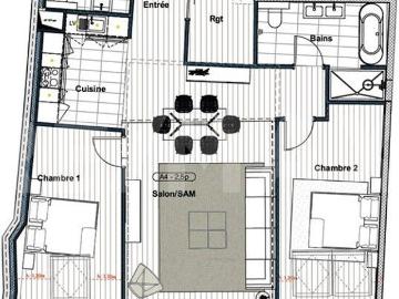 Wohnung 3.5 Zimmer
