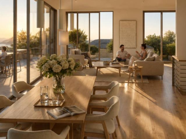 116 m² große Wohnung mit 27 m² großer Terrasse