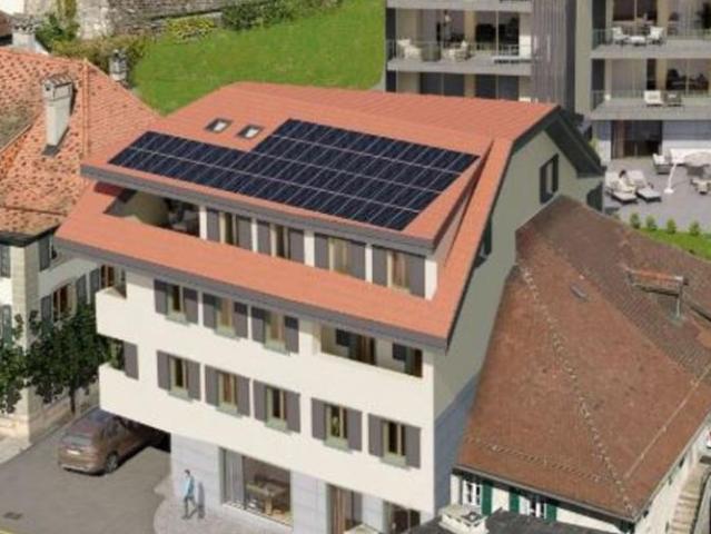 Brandneue 3,5 Zimmer Wohnung mit Seeblick. Hochwertig ausgestattet, hell und in einem UNESCO Weltkulturerbe gelegen
