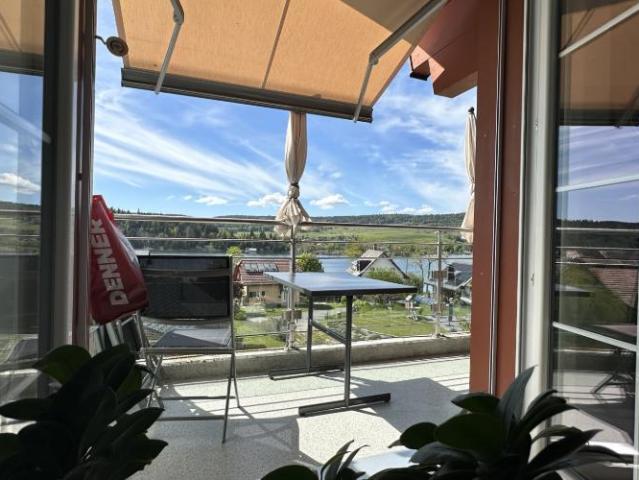 Wohnung mit freiem Blick auf den Lac de Joux in Le Pont