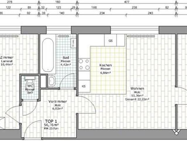 Wohnung 3 Schlafzimmer Zu Vermieten Wien AUT 649 ES105006382