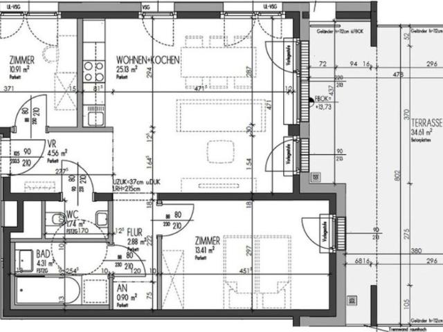 Wohnung 3 Schlafzimmer Zu Vermieten Wien Wien 1439 ES105528941