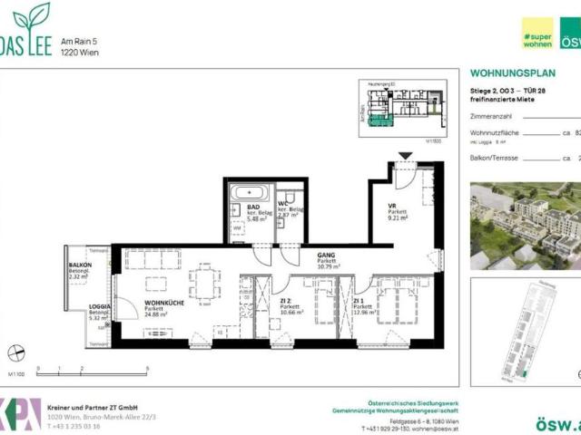 Wohnung 3 Schlafzimmer Zu Vermieten Wien Wien 1612 ES105380273