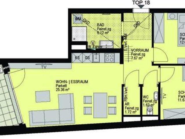 Wohnung 3 Schlafzimmer Zu Verkaufen Wien Wien 510200 ES106171963
