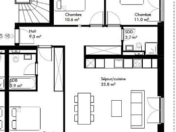 Wohnung 4.5 Zimmer