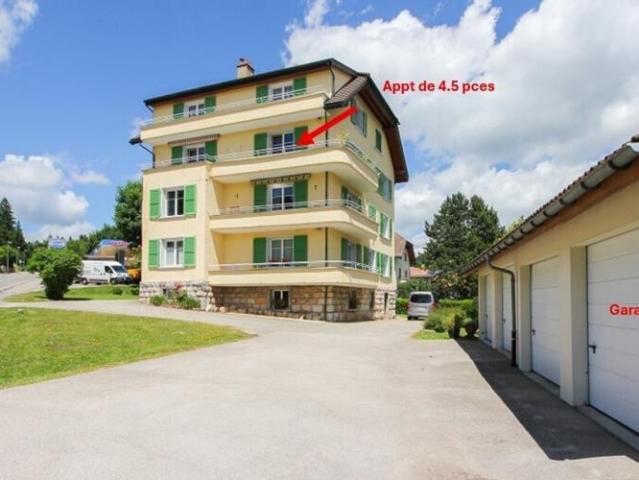 Zu verkaufen, Eigentumswohnung, 1450 Ste Croix, Réf Neuchâtel 16_4.5 pces