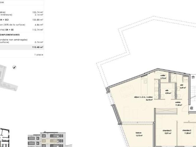 Wohnung 4.5 Zimmer