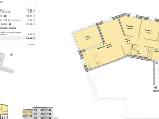 Wohnung 4.5 Zimmer