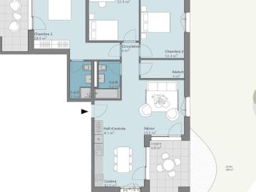 Wohnung 4.5 Zimmer