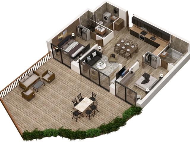 Wohnung 4.5 Zimmer neu von hohem Ansehen in der Hauptresidenz
