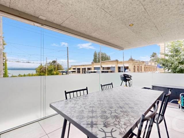 Wohnung 4,5 Zimmer, Terrasse 36 m² am See