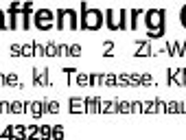 Wohnung 50m² in 63739 Aschaffenburg