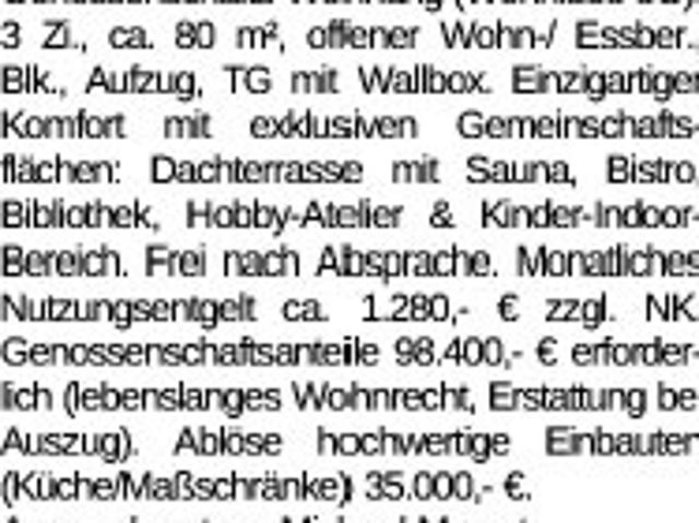 Wohnung 80m² in 63741 Aschaffenburg