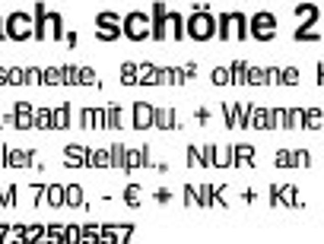Wohnung 82m² in 63846 Laufach