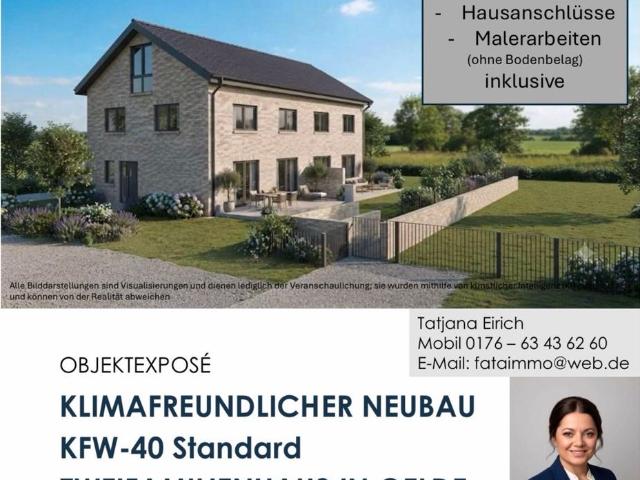 WohnungDoppelhaushälfte im Zweifamilienhaus NEUBAU 2027