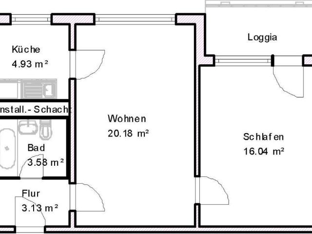 Wohnungsangebot Apollostraße 1